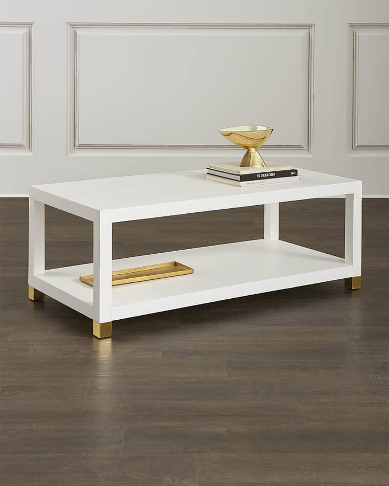 Worlds Away Cambrian Coffee Table