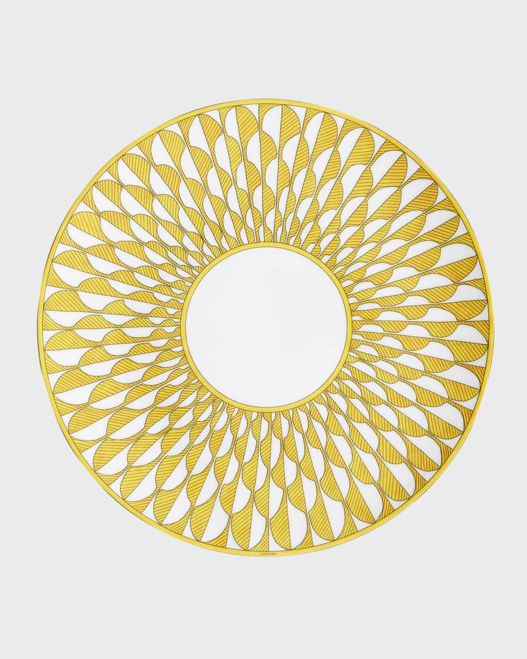 Hermes Soleil d'Hermes Dinner Plate