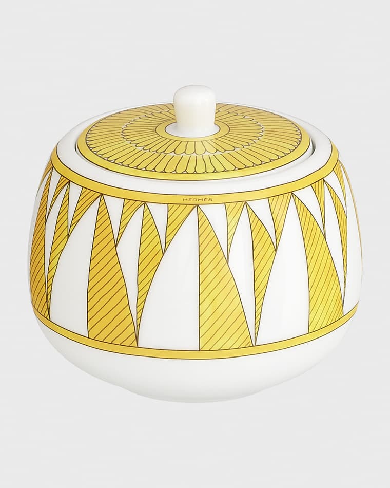 Hermes Soleil d'Hermes Sugar Bowl