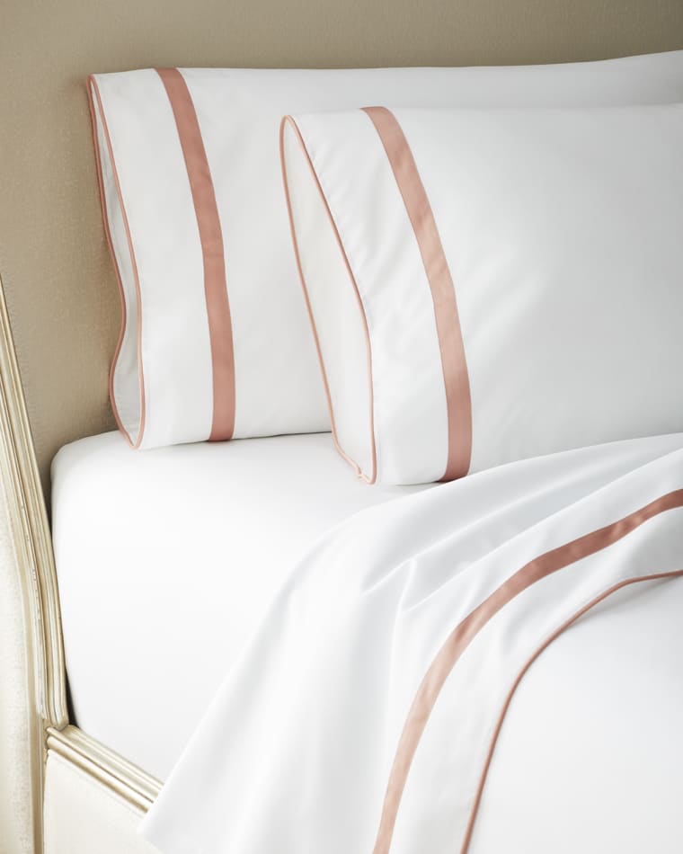 Matouk Louise Flat Sheet, FULL-QUEEN