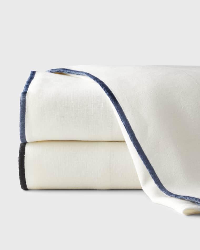 Amity Home Tyne Linen Ivory Queen Sheet Set