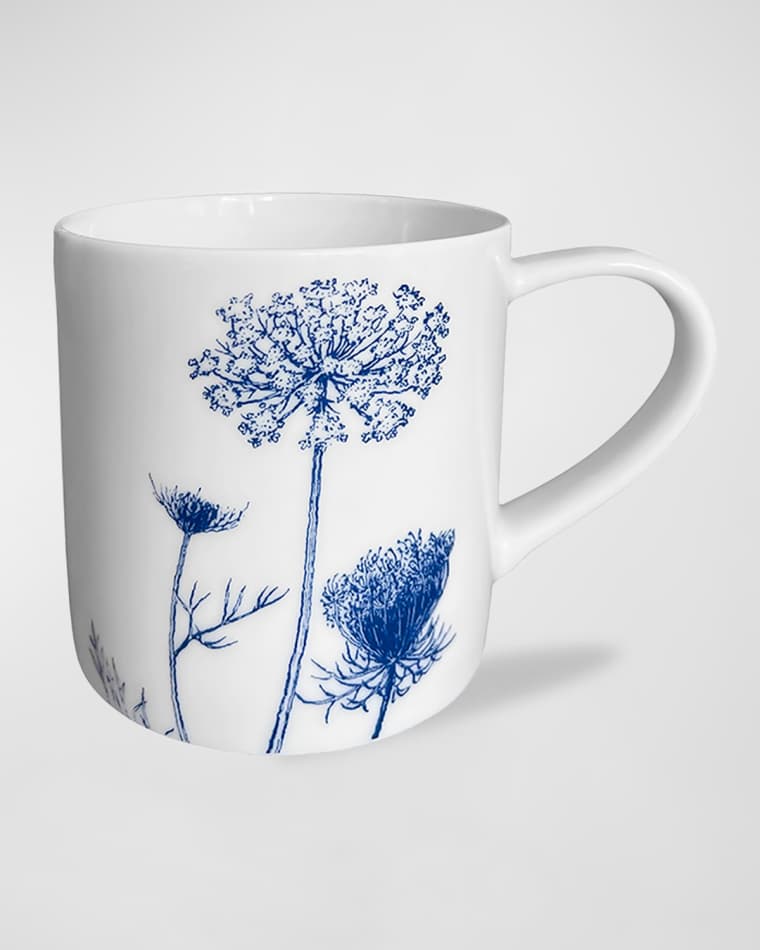 Caskata Summer Blues Mugs, Set of 4