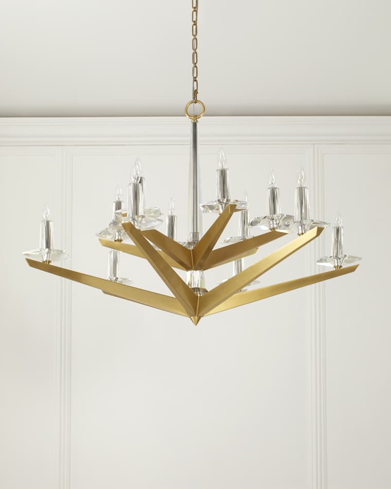 John-Richard Collection Antares 12-Light Chandelier