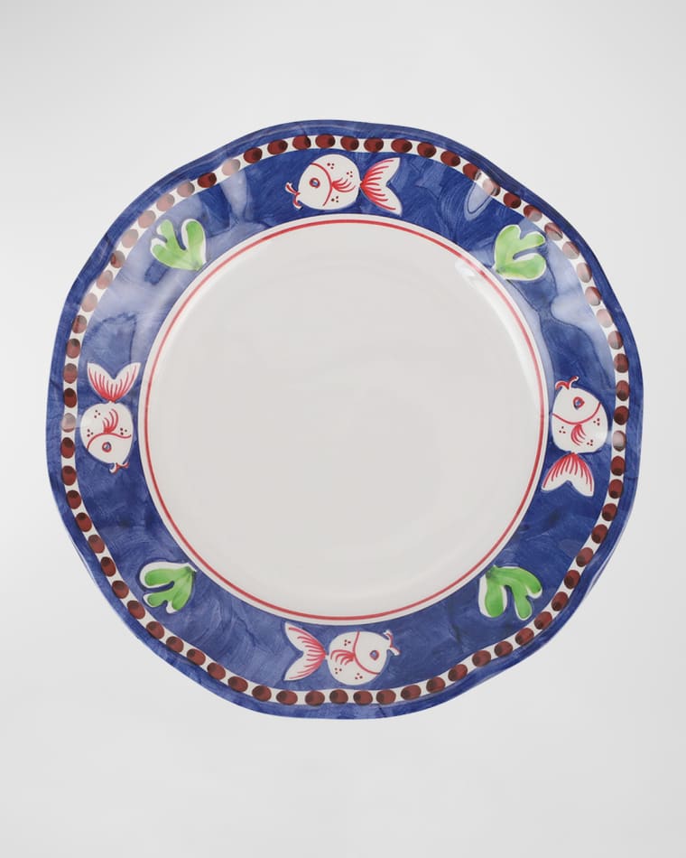 Vietri Melamine Campagna Pesce Salad Plate