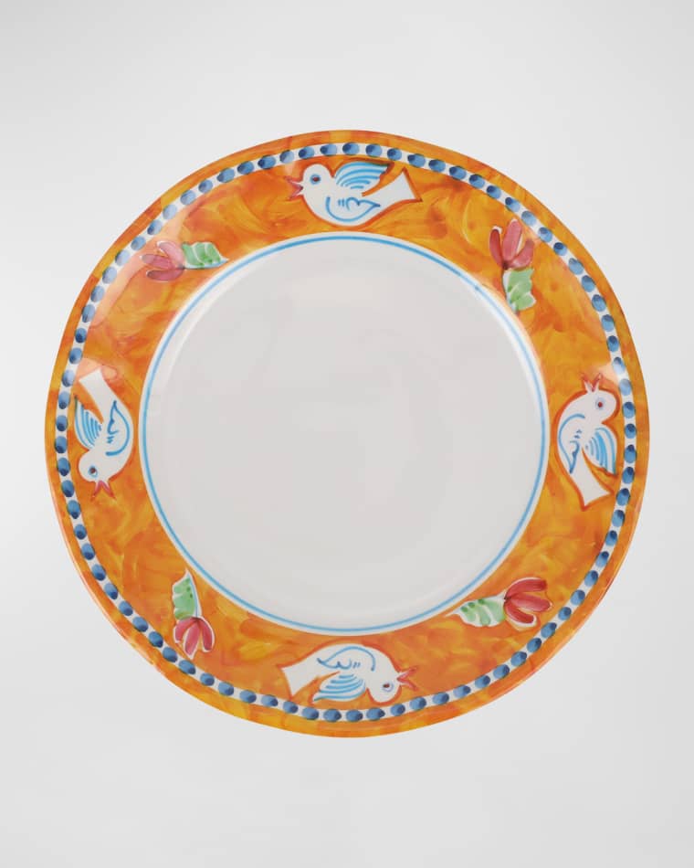 Vietri Melamine Campagna Uccello Dinner Plate