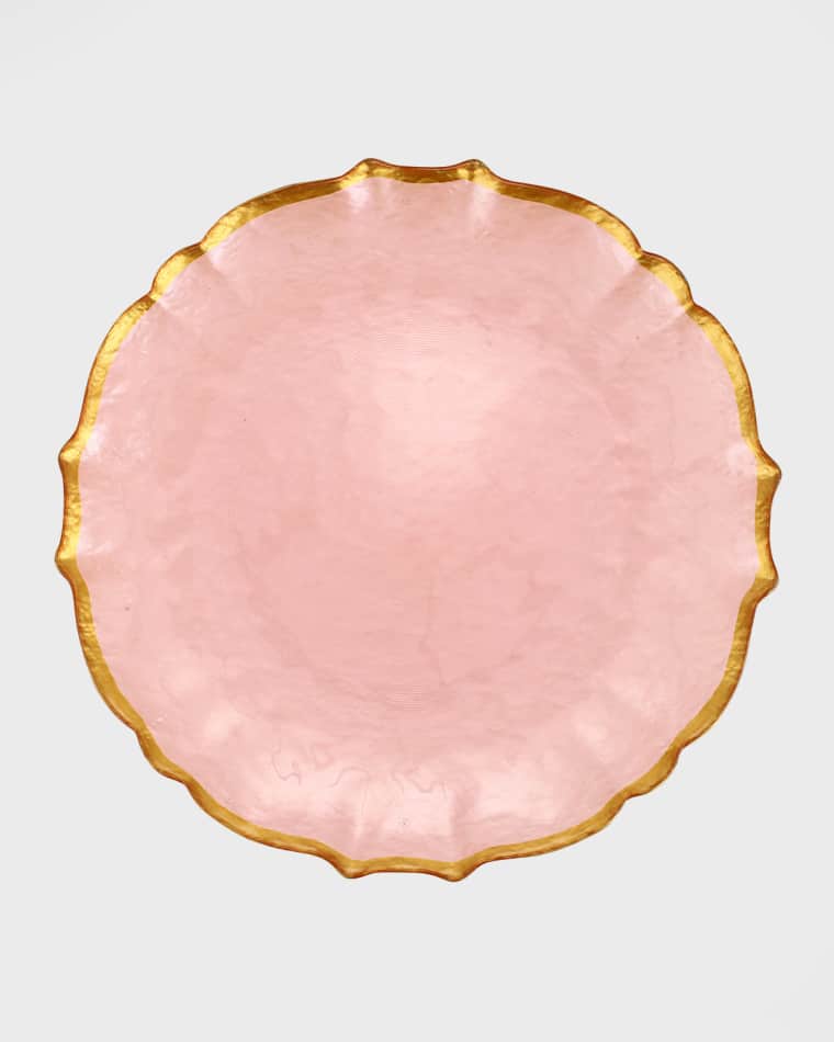 Vietri Baroque Glass Dinner Plate