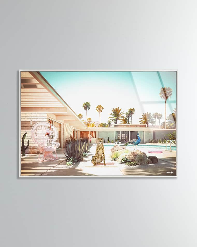 The Oliver Gal Artist Co. Palm Springs Dream Framed Acrylic Print