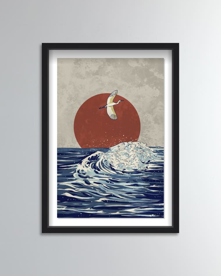 The Oliver Gal Artist Co. From The Land of The Rising Sun Giclée Art Print