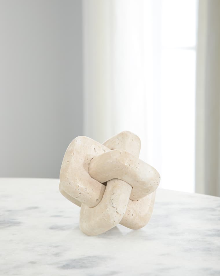 John-Richard Collection Natural Stone Knot Accent
