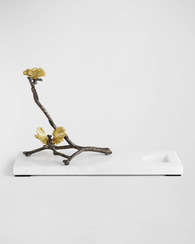 Michael Aram Butterfly Ginkgo Wine Rest
