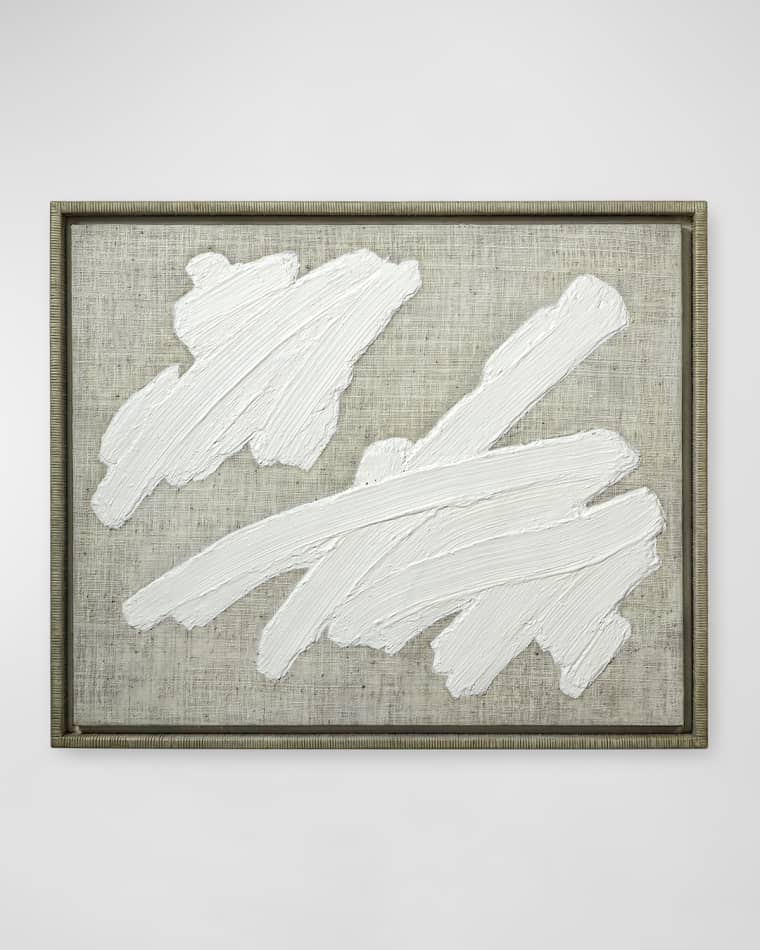 Palecek "Plaster Brushstroke II" Wall Decor