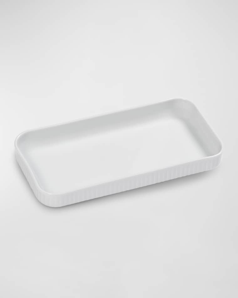 PILLIVUYT Plisse Medium Tapas Dishes, Set of 2