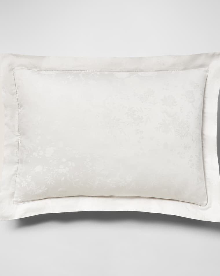Ralph Lauren Home Organic Cotton Bethany Jacquard Euro Sham