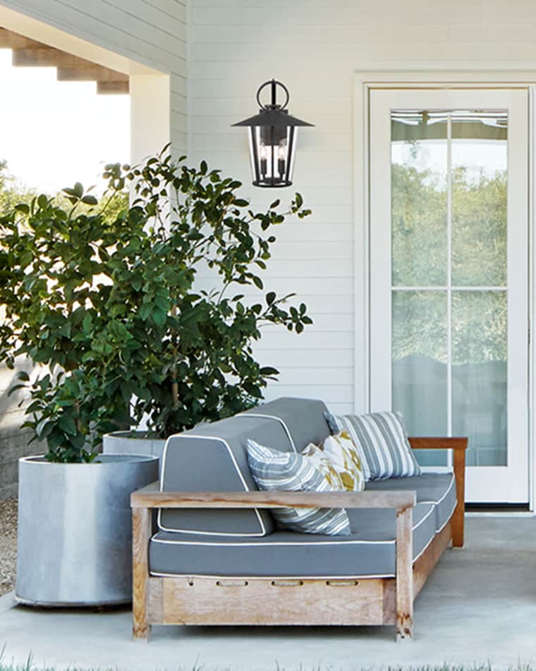 Crystorama Andover 4-Light Matte Outdoor Sconce