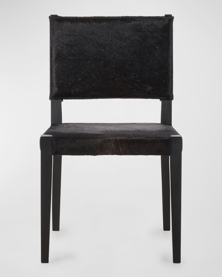 Four Hands Villa Hair on Hide Dining Chair