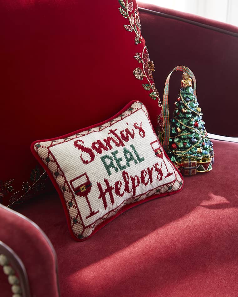 Vintage Inspired Decorative Christmas Pillows – Brown & Hopkins