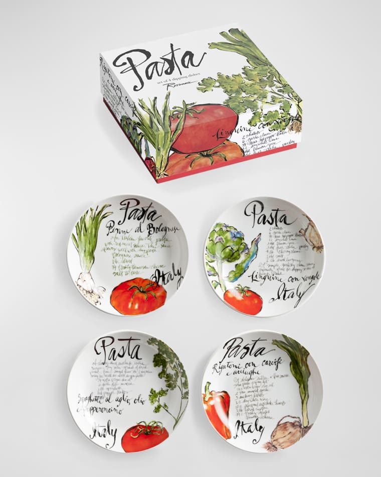 Rosanna Pasta Italiana Dipping Dishes, Set of 4