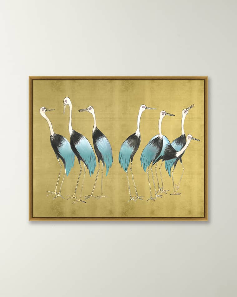"Top Cranes" Giclee
