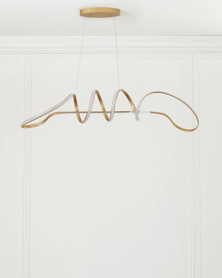 Ellington Pulse LED Linear Chandelier Light - 47"
