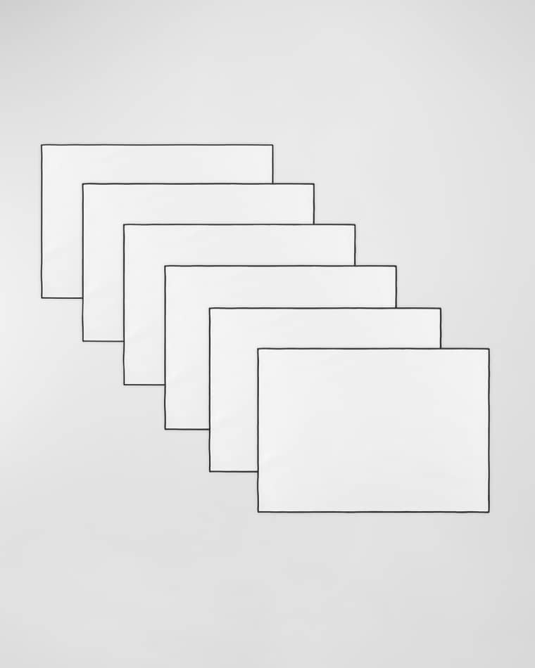 Home Treasures Aiden Linen Placemats, Set of 6