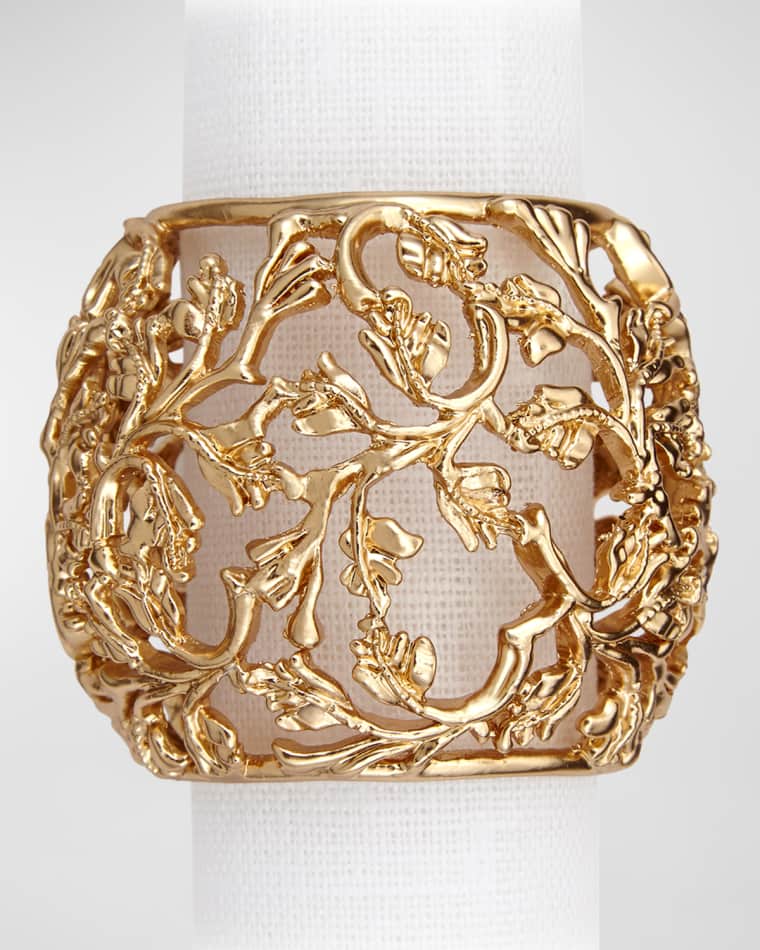 L'Objet Lorel Napkin Rings Jewels, Set of 4