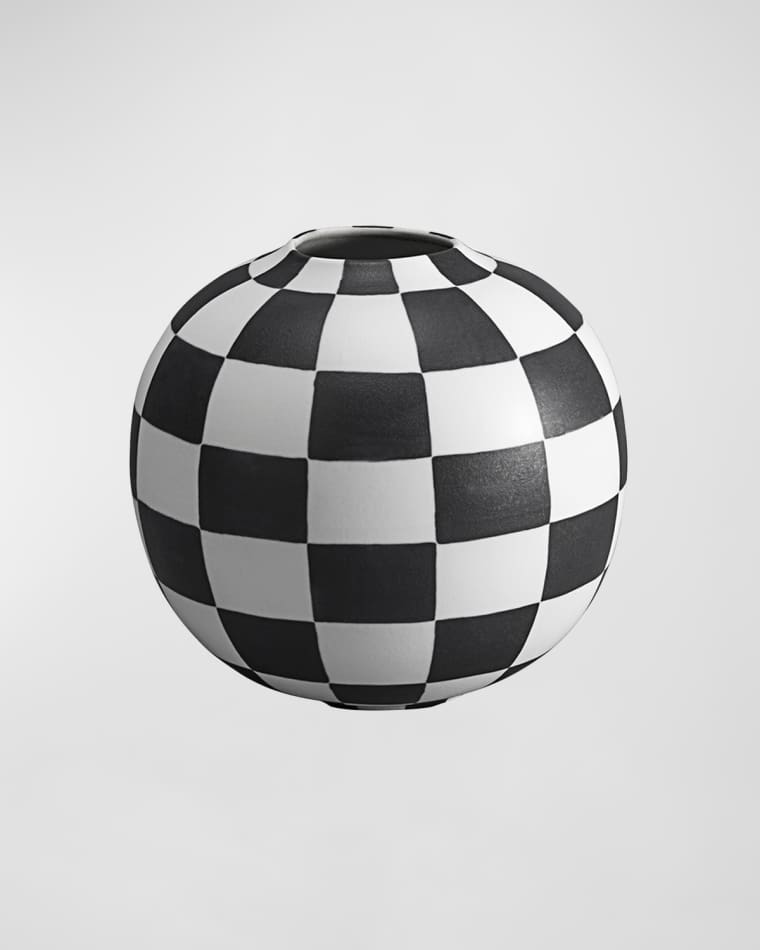 L'Objet Small Damier Vase
