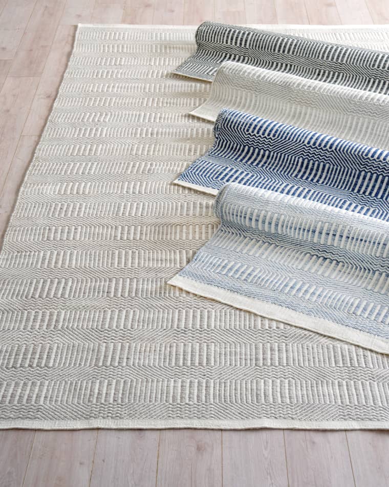 Exquisite Rugs Poff Indoor/Outdoor Flat-Weave Rug, 10' x 14' Poff Indoor/Outdoor Flat-Weave Rug, 9' x 12' Poff Indoor/Outdoor Flat-Weave Rug, 6' x 9'