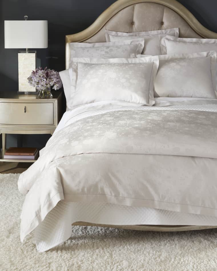 Ralph Lauren Home Organic Cotton Bethany Jacquard King Duvet Cover Organic Cotton Bethany Jacquard Full/Queen Duvet Cover Quilted Sateen Argyle King Quilt