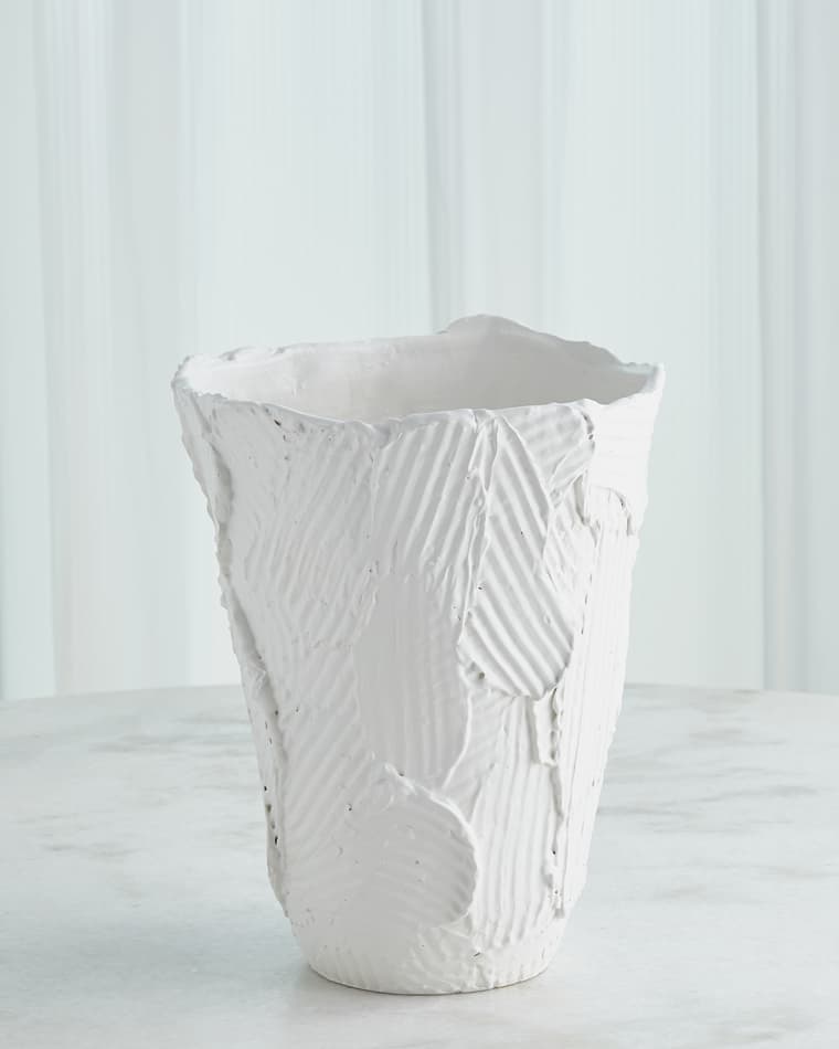 Global Views Matte Chip Vase