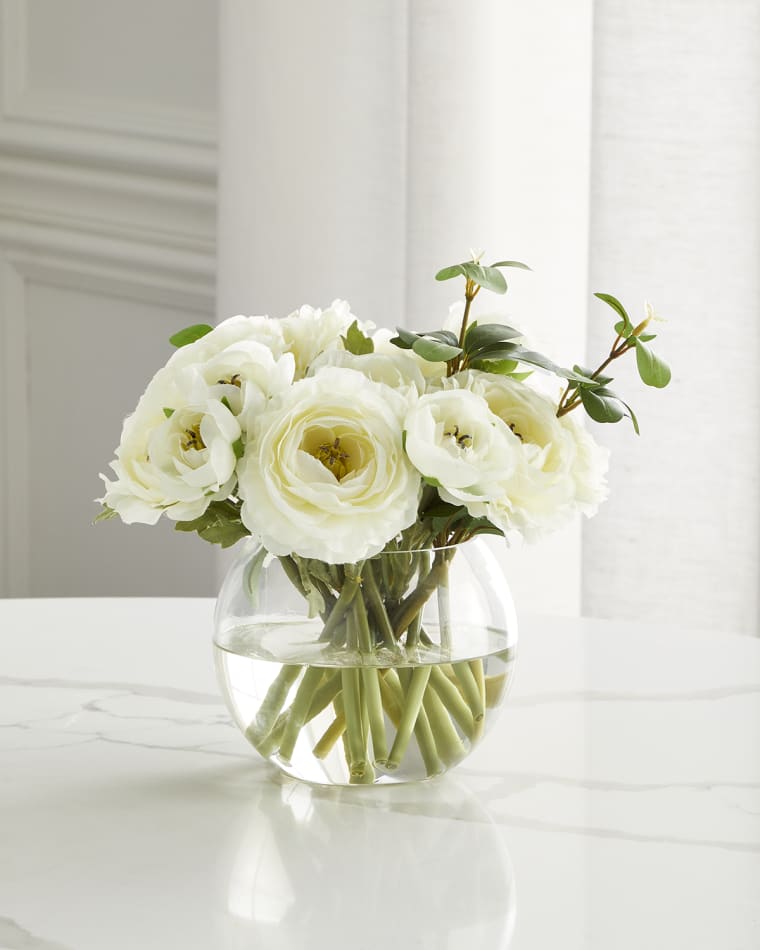 John-Richard Collection Beauty Ranunculus Faux-Floral Arrangement