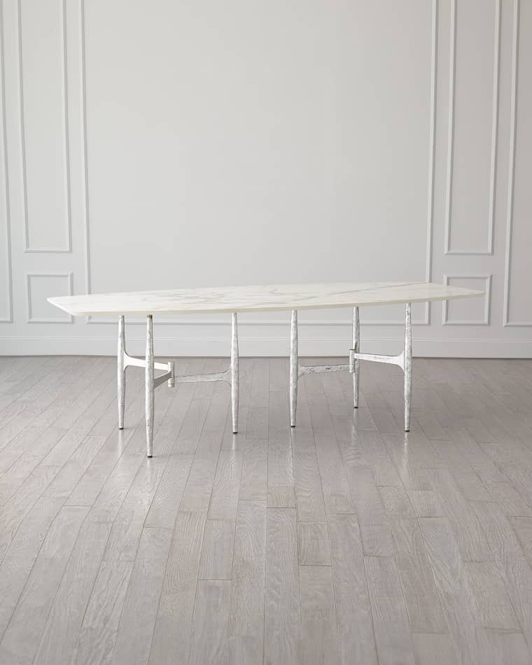 Global Views Radius Dining Table, 96"