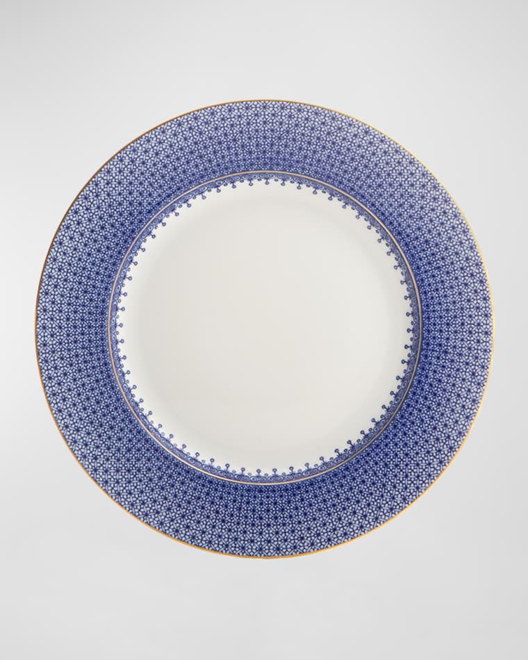 Mottahedeh Blue Lace Dinner Plate Blue Lace Rim Soup Bowl Blue Lace Bread & Butter Plate