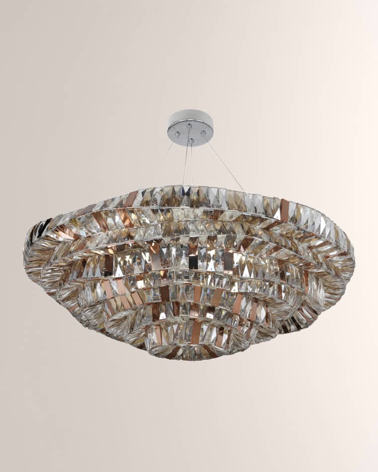 Kalco Lighting Gehry 21-Light 39" Chandelier