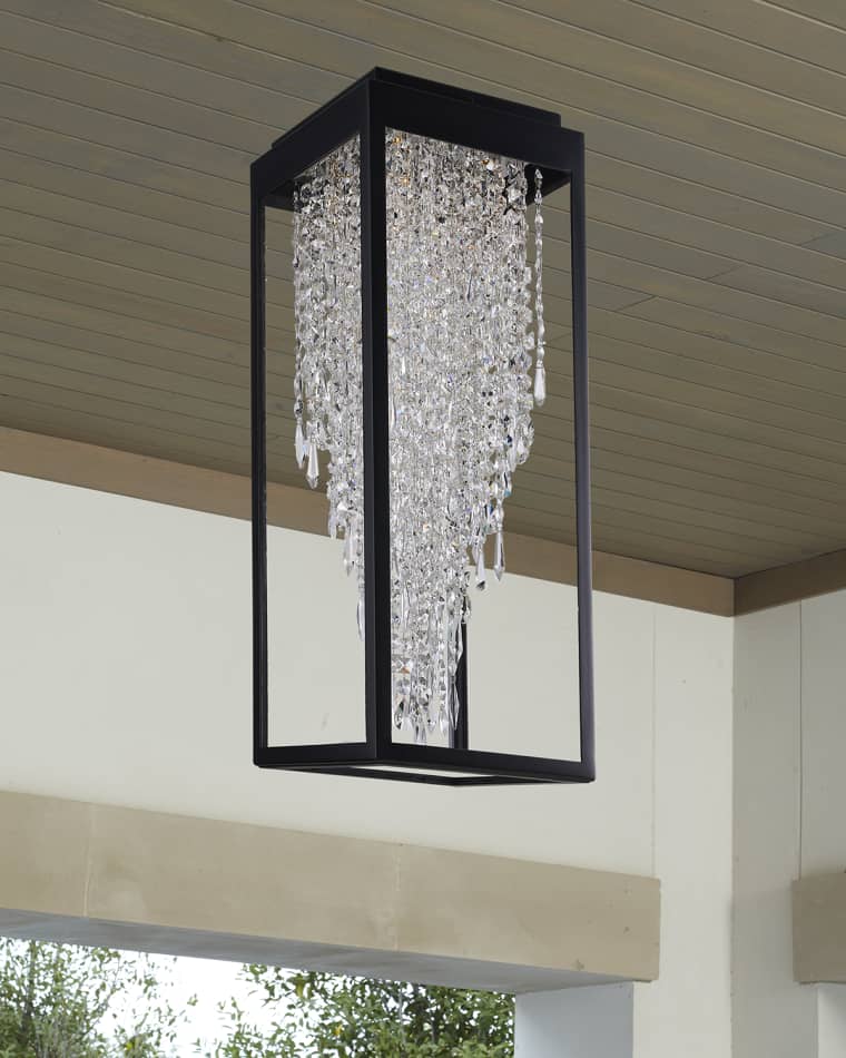 Allegri Crystal by Kalco Lighting Tenuta LED Outdoor Flush Mount
