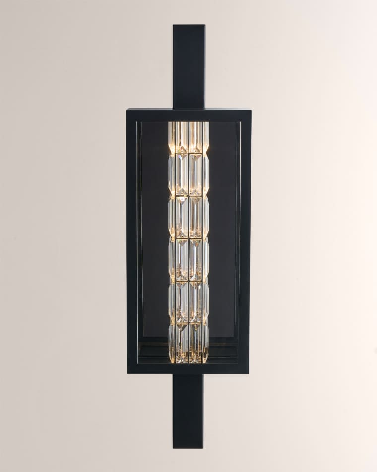 Allegri Crystal by Kalco Lighting Drita LED Outdoor Wall Sconce