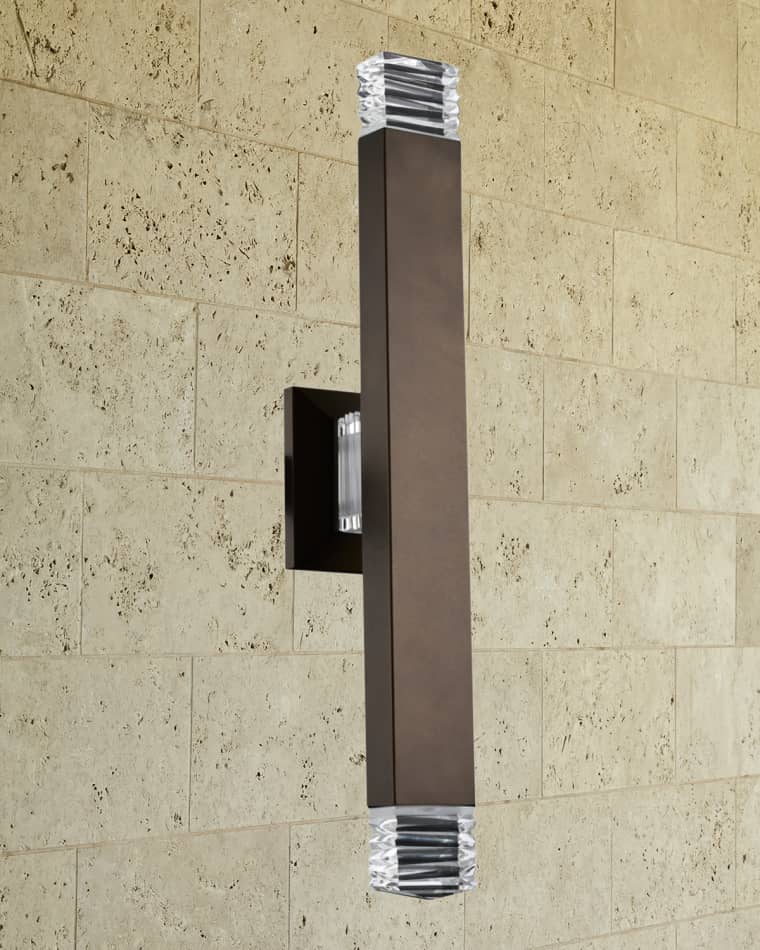 Allegri Crystal by Kalco Lighting Tapatta 34" LED Outdoor Wall Sconce