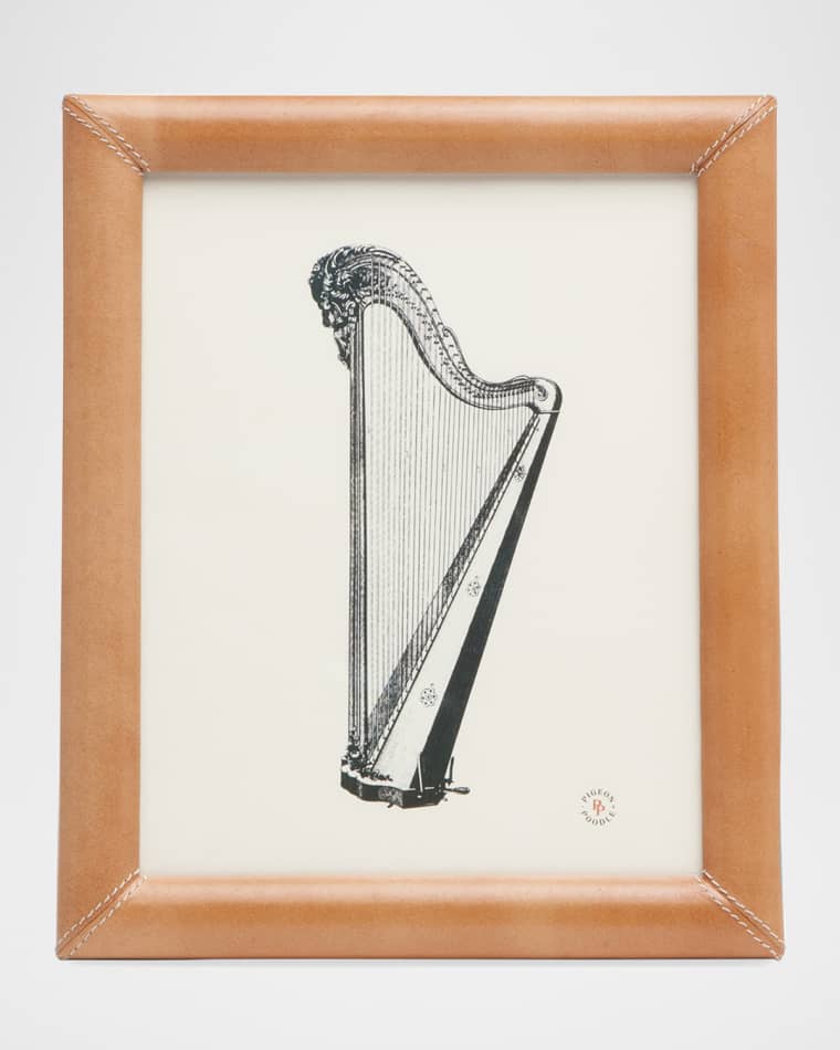 Pigeon and Poodle Eton Leather Frame, 8x10 Eton Leather Frame, 5x7