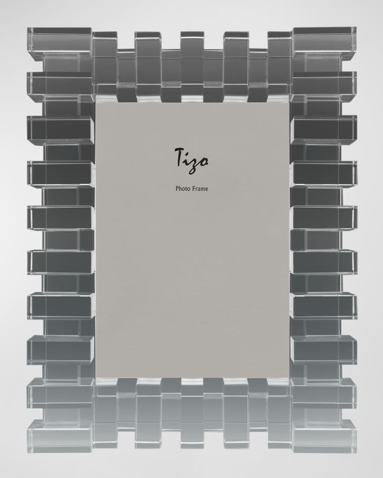 Tizo Crystal Block Frame, 5" x 7"
