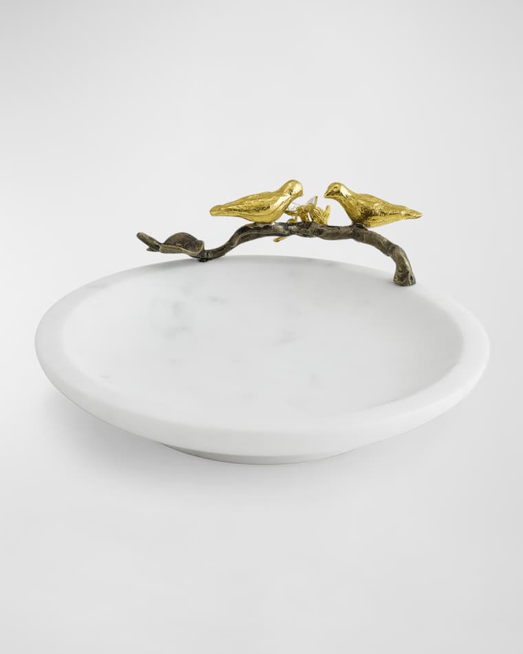 Michael Aram Lovebirds Trinket Dish