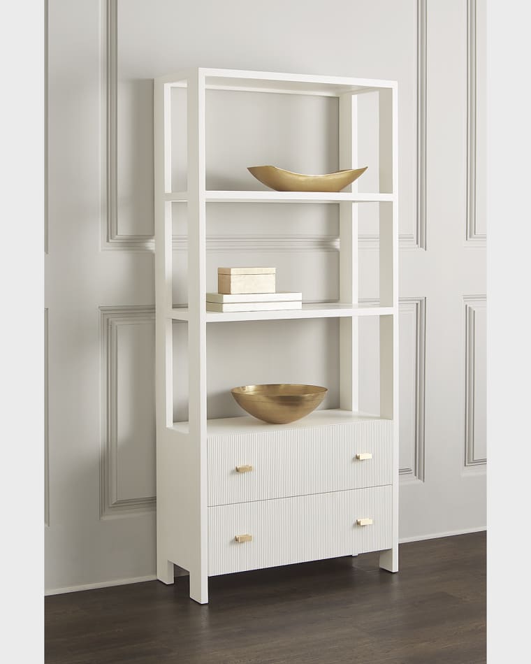 Worlds Away Barklee Etagere
