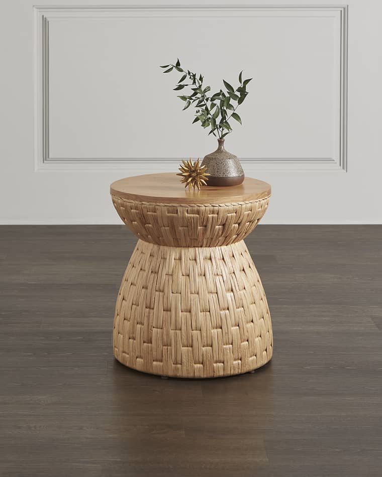 Worlds Away Paria Accent Table