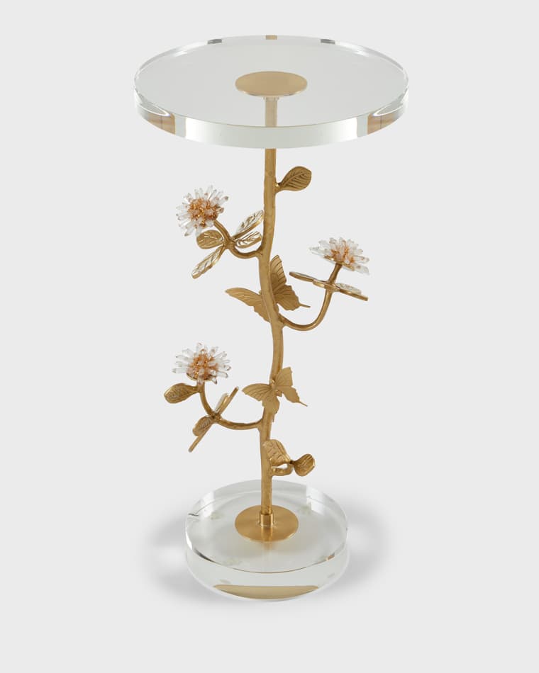 John-Richard Collection Corolla Butterfly Martini Table
