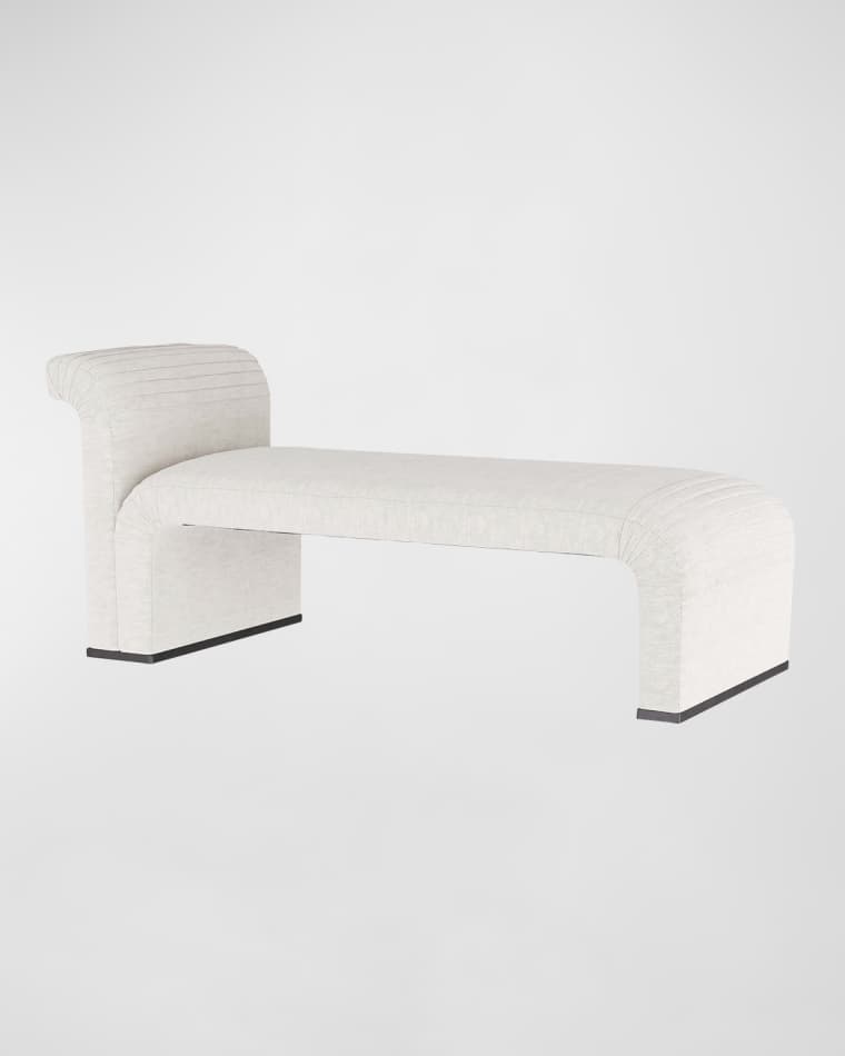 Arteriors Weaver Bouclé Chaise
