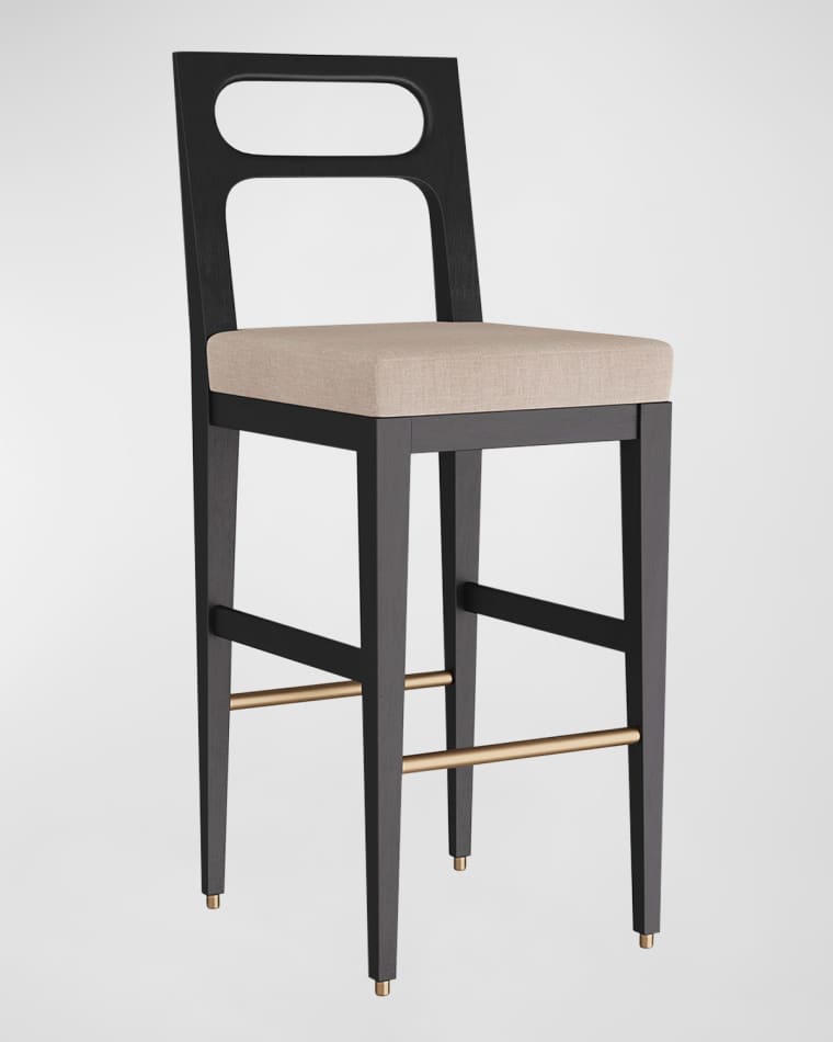 Arteriors Thaden Bar Stool, 30"