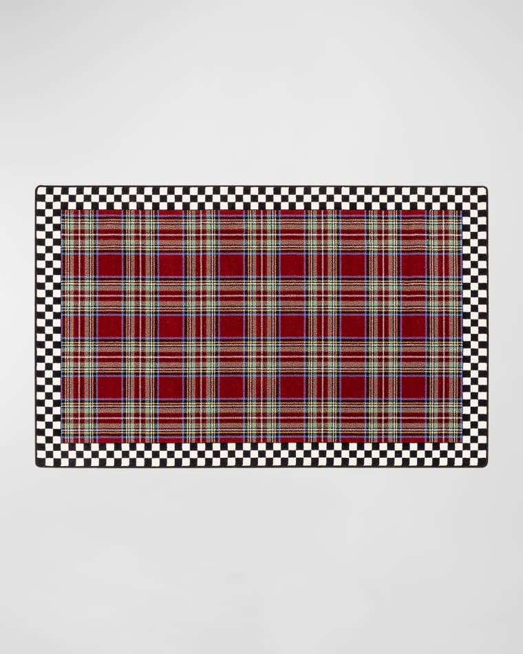MacKenzie-Childs Stewart Tartan Rug, 5' x 8'