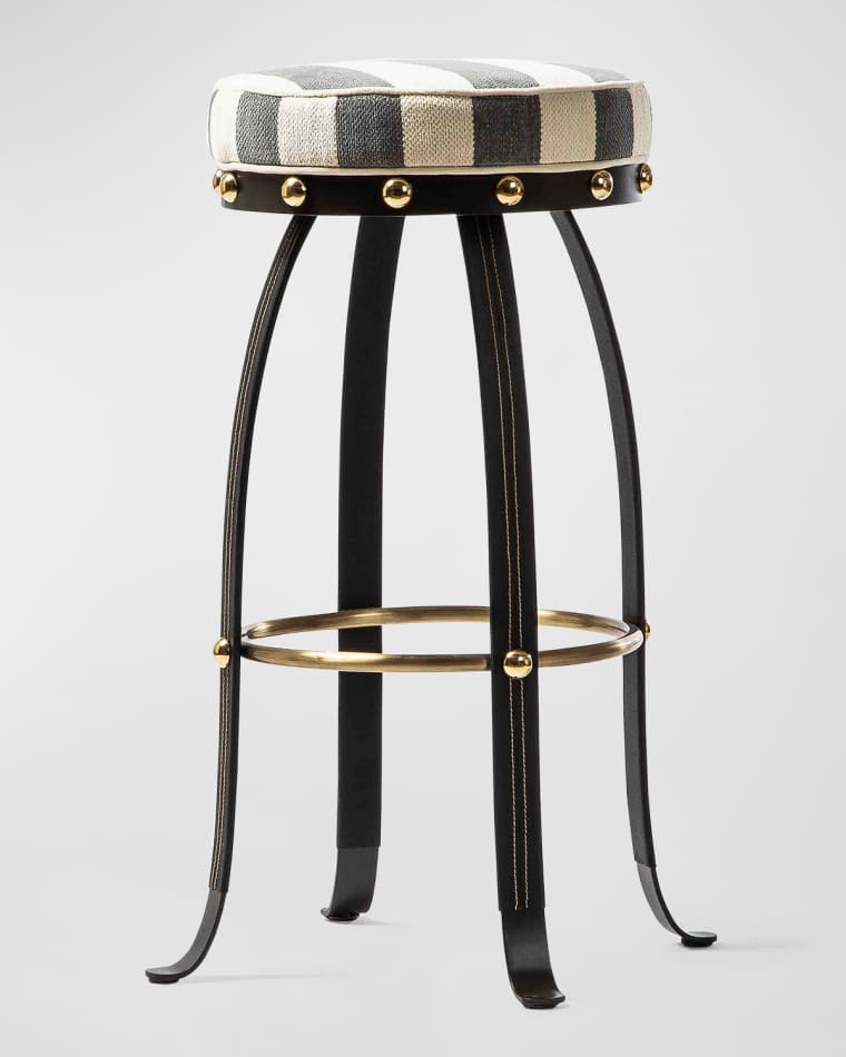 MacKenzie-Childs Flatiron Counter Stool