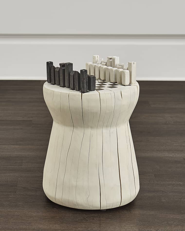 Four Hands Chess Game Table