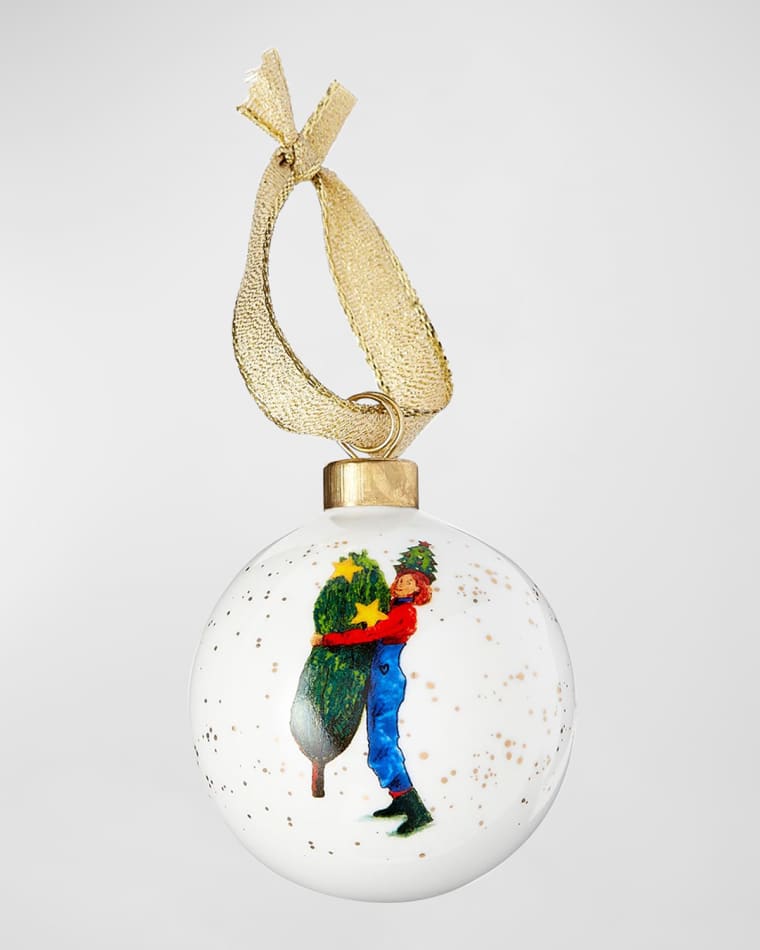 Kit Kemp for Spode Doodles Branch Manager Ornament