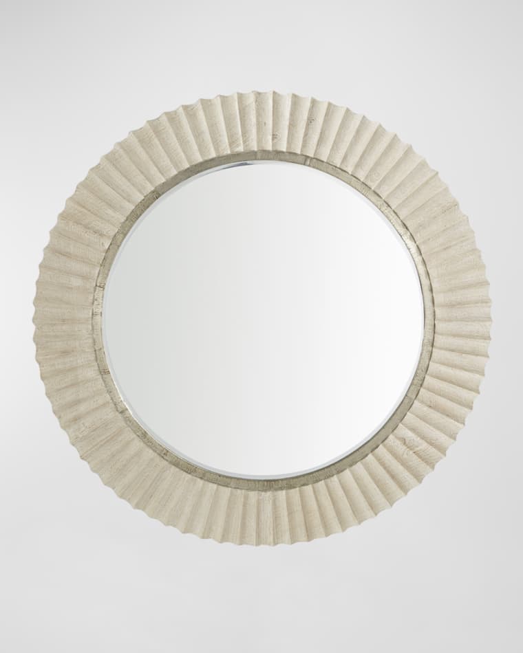 Estriada Round Mirror
