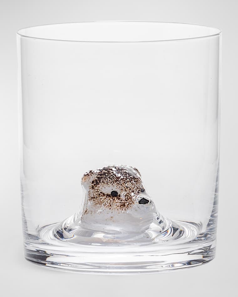 Kosta Boda New Friends Tumbler, Bear